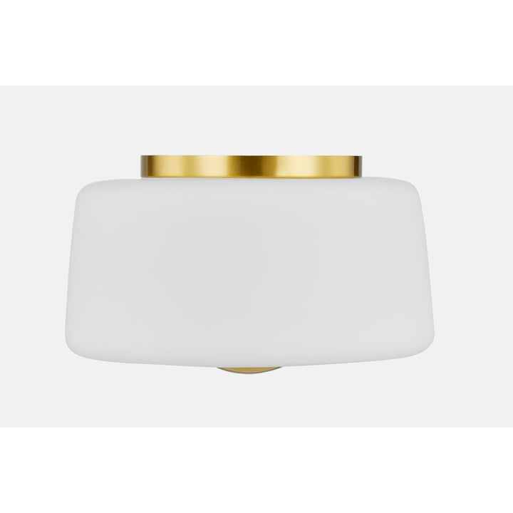 CIELA Flush Mount-Mitzi-HVL-H837502-AGB-Flush MountsAged Brass-3-France and Son