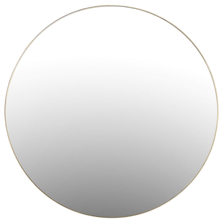 Eldridge Round Mirror - Polished Brass