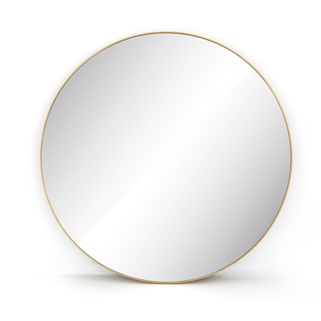 Eldridge Round Mirror - Polished Brass