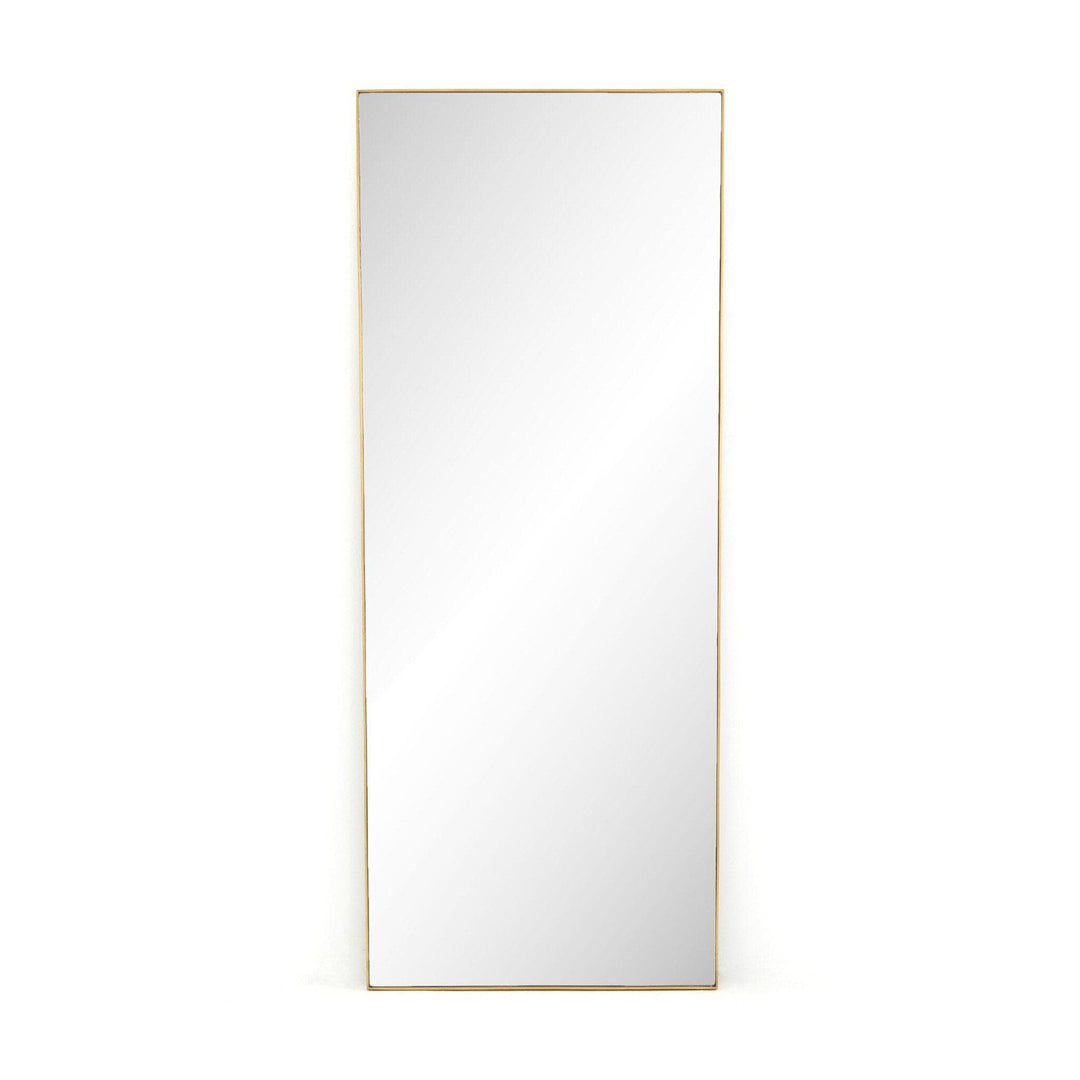 Eldridge Floor Mirror - Polished Brass