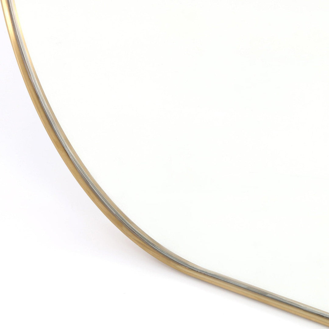 Eldridge Square Mirror - Polished Brass