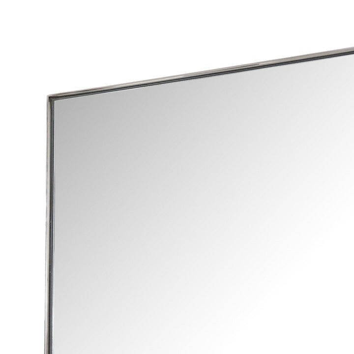 Eldridge Floor Mirror - Shiny Steel