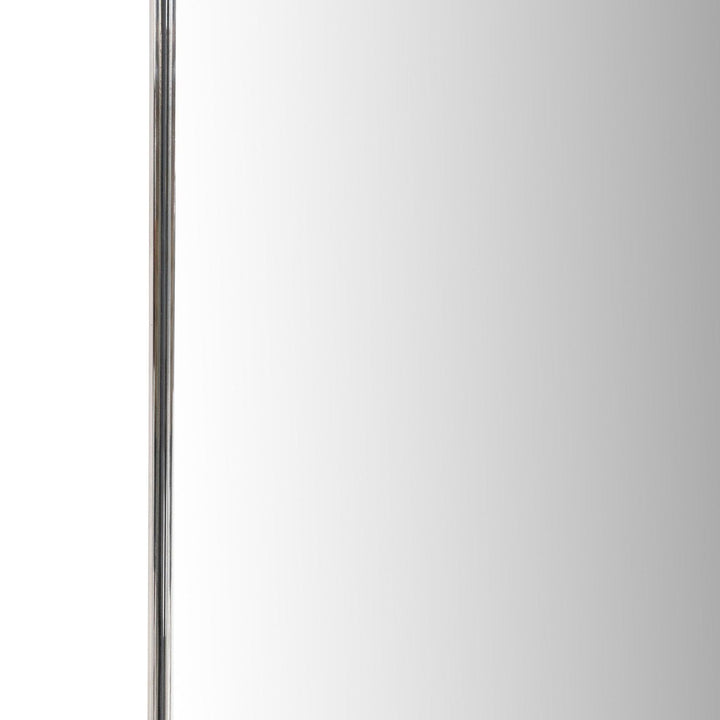 Eldridge Floor Mirror - Shiny Steel