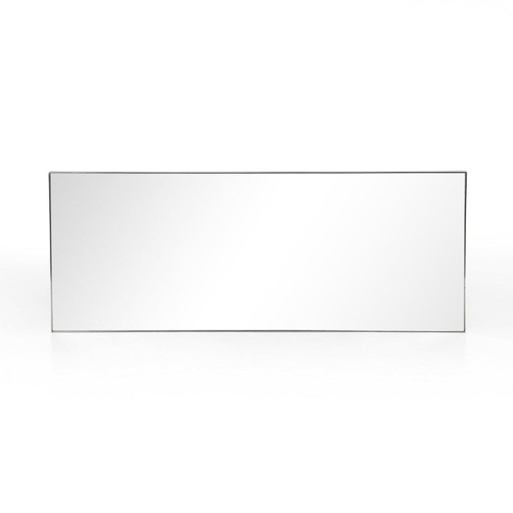 Eldridge Floor Mirror - Shiny Steel