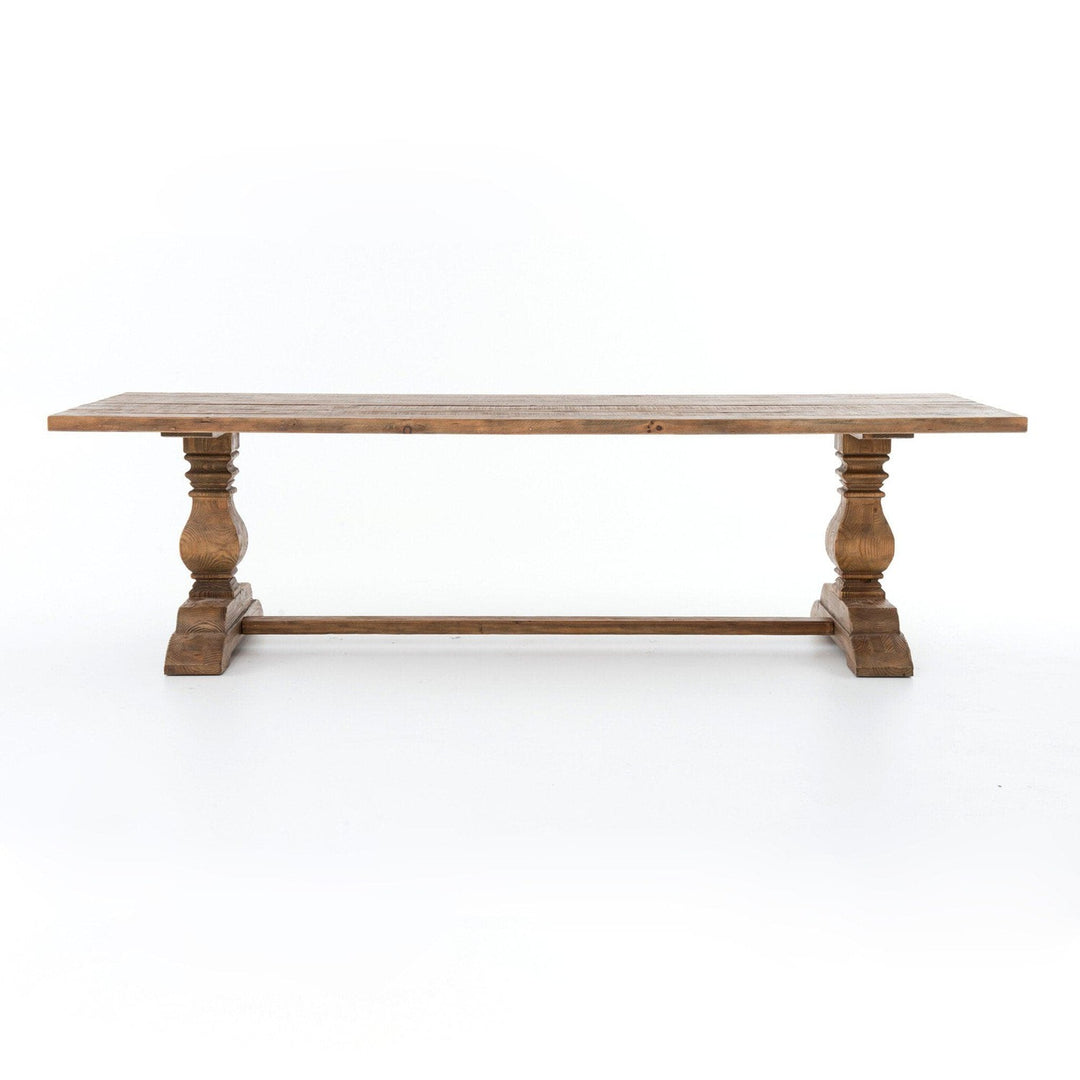 Easton Dining Table - Waxed Bleached Reclaimed Pine