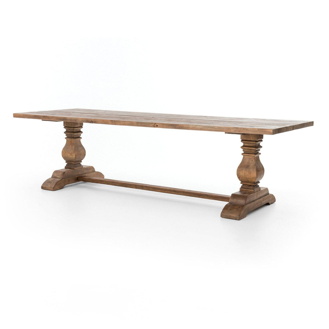 Easton Dining Table - Waxed Bleached Reclaimed Pine