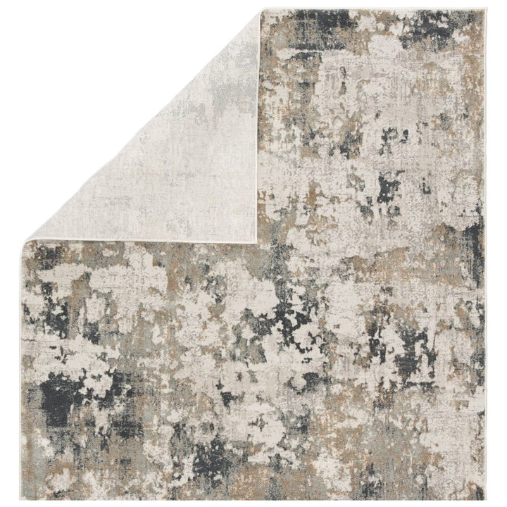 Jaipur Living Lynne Abstract White/ Slate Area Rug (12'X18')