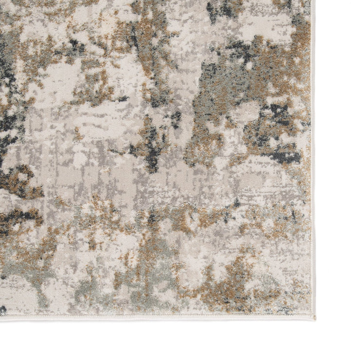 Jaipur Living Lynne Abstract White/ Slate Area Rug (12'X18')