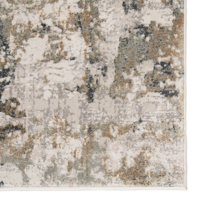 Jaipur Living Lynne Abstract White/ Slate Area Rug (8'X10')