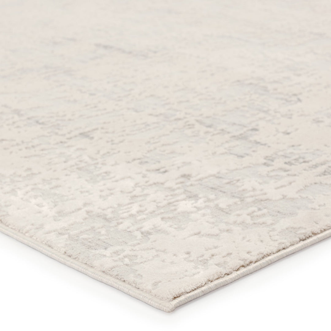 Jaipur Living Arvo Abstract Silver/ Ivory Area Rug (12'X18')