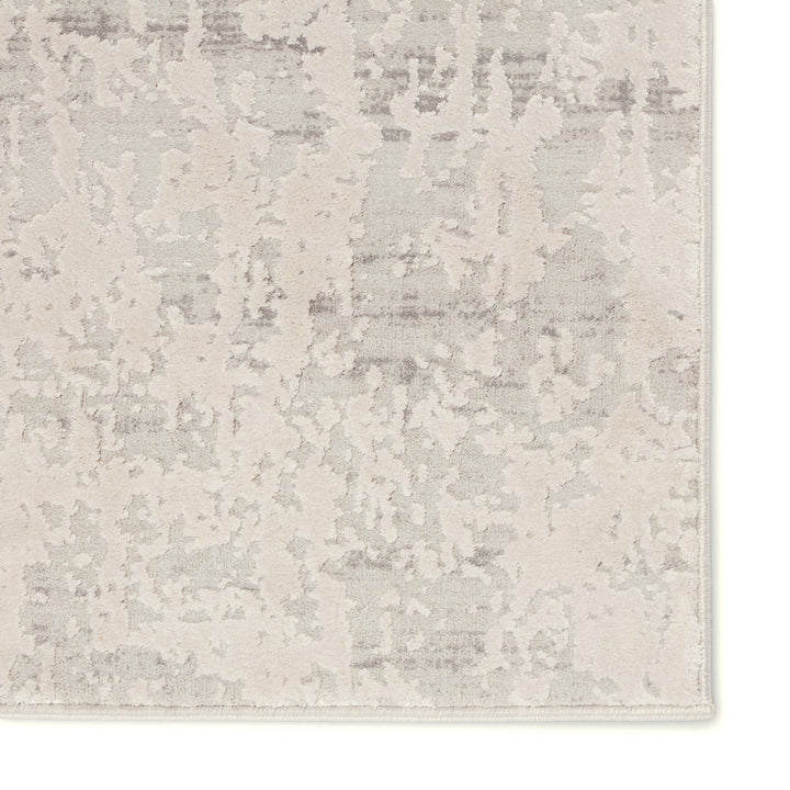 Jaipur Living Arvo Abstract Silver/ Ivory Area Rug (12'X18')