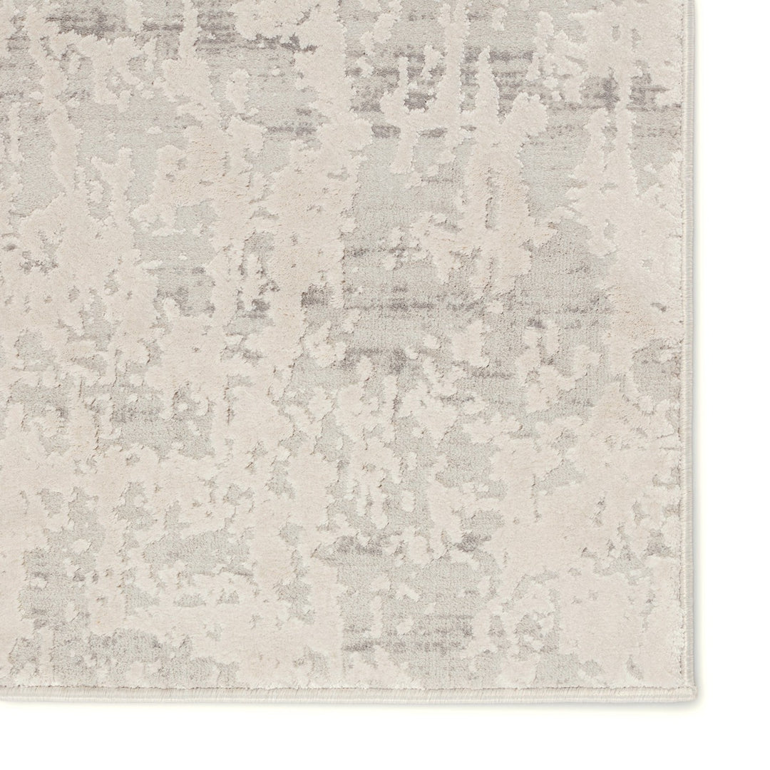 Jaipur Living Arvo Abstract Silver/ Ivory Area Rug (4'X6')