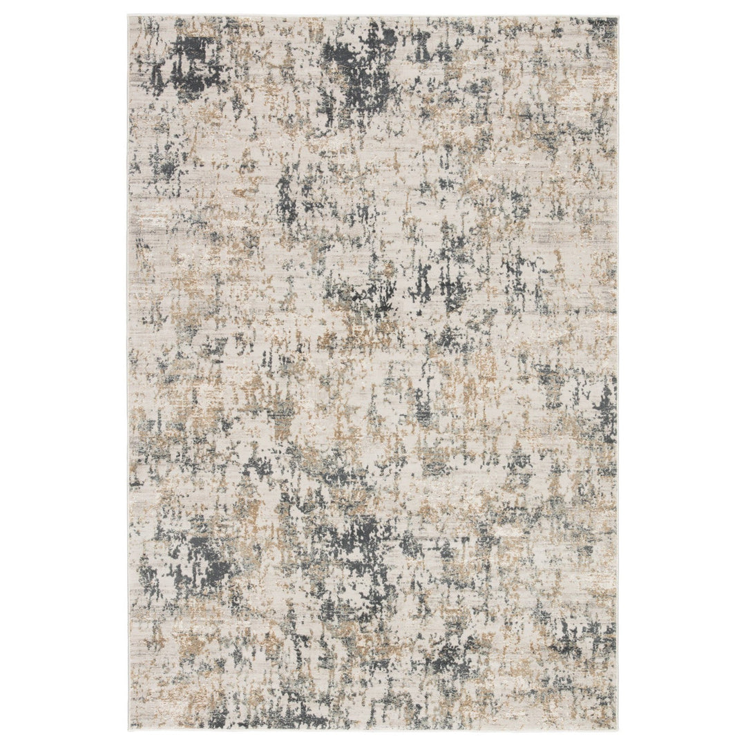 Jaipur Living Arvo Abstract White/ Dark Gray Area Rug (4'X6')