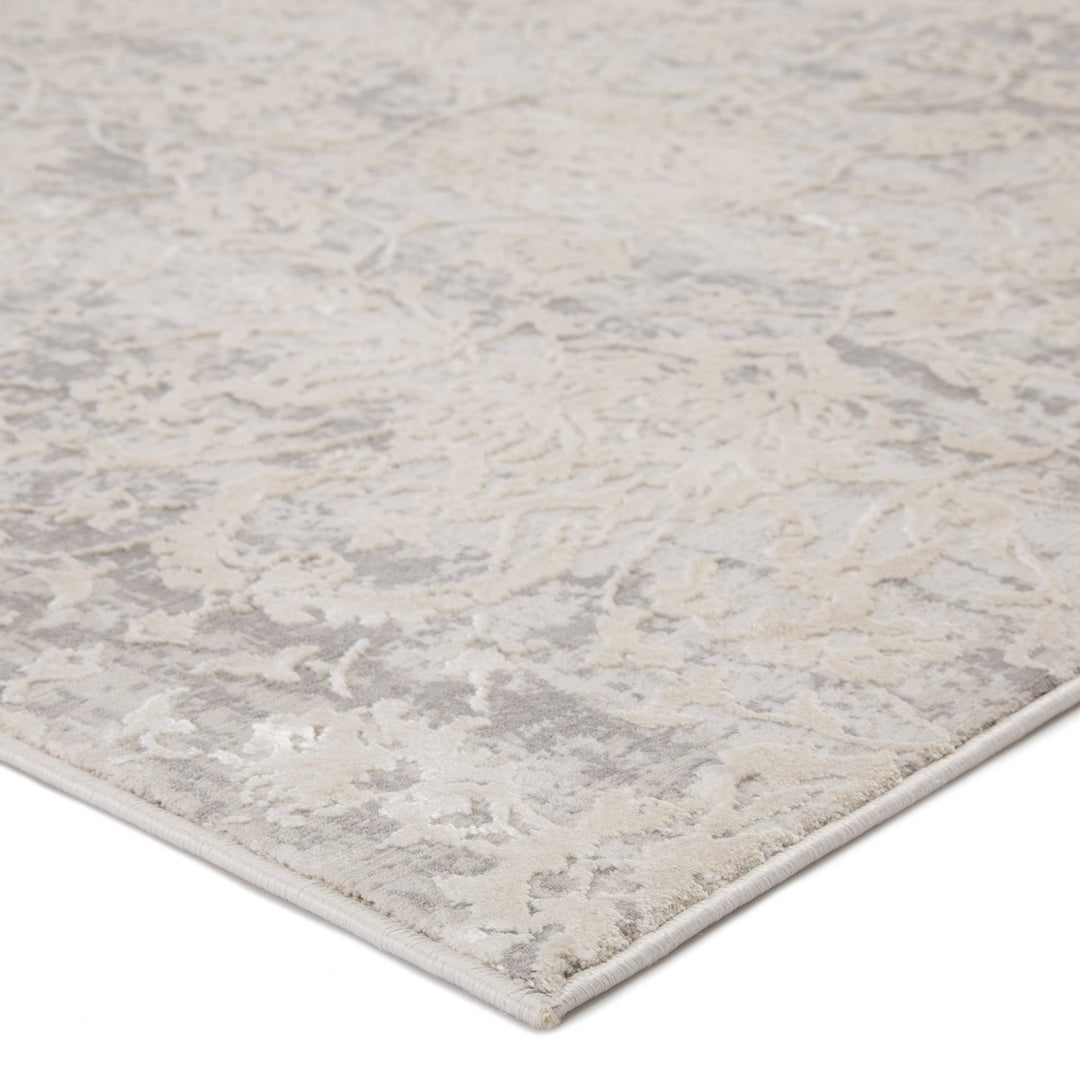 Jaipur Living Alonsa Abstract Gray/ White Area Rug (3'11"X5'11")