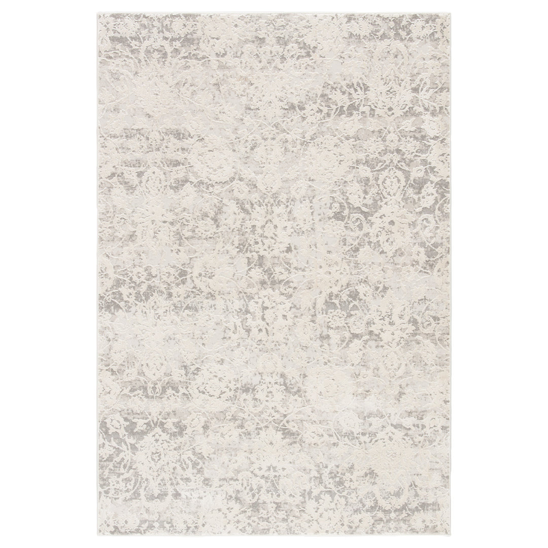 Jaipur Living Alonsa Abstract Gray/ White Area Rug (10'2"X14')