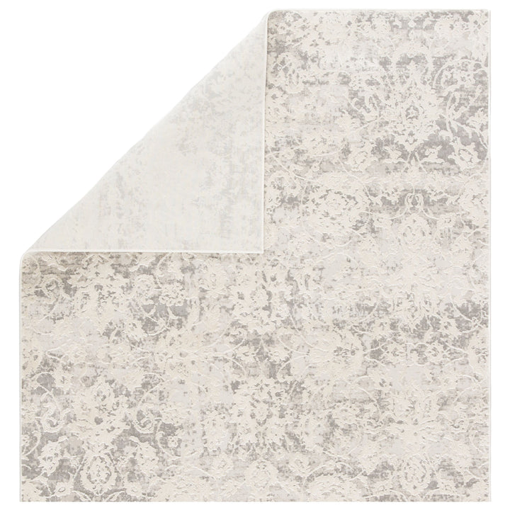 Jaipur Living Alonsa Abstract Gray/ White Area Rug (5'3"X7'6")