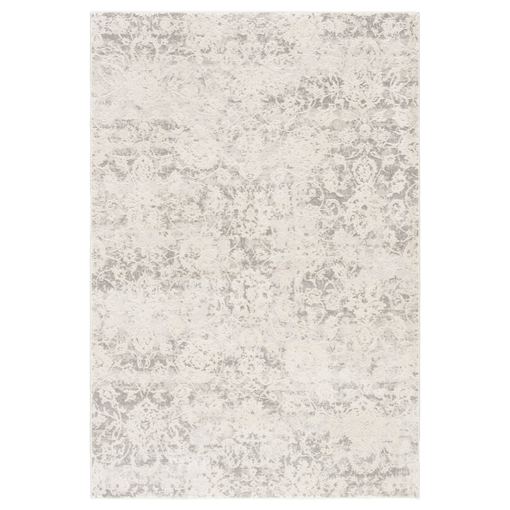 Jaipur Living Alonsa Abstract Gray/ White Round Area Rug (7'10" RND)