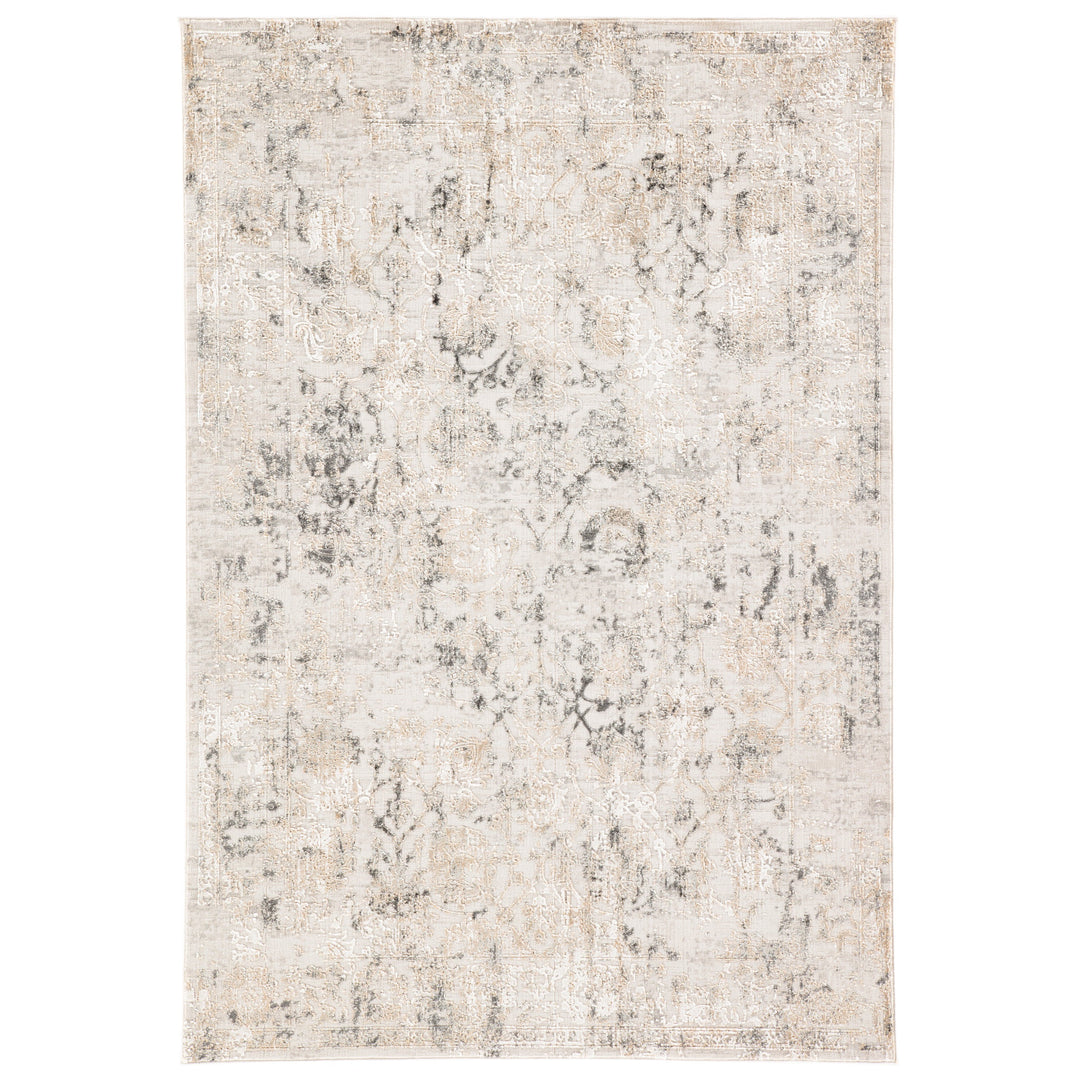 Jaipur Living Clara Floral Gray Area Rug (8'X10')