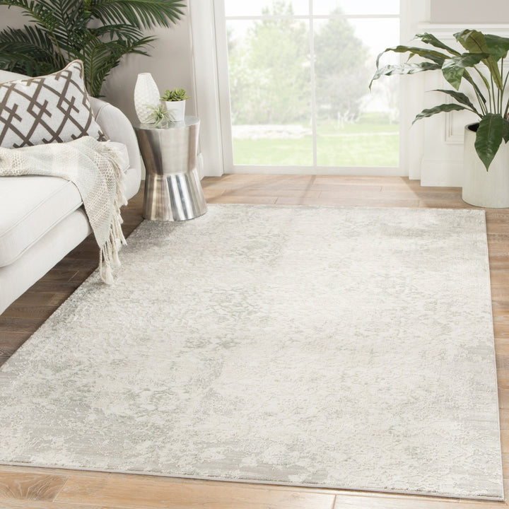 Jaipur Living Siena Damask Ivory/ Gray Area Rug (10'2"X14')