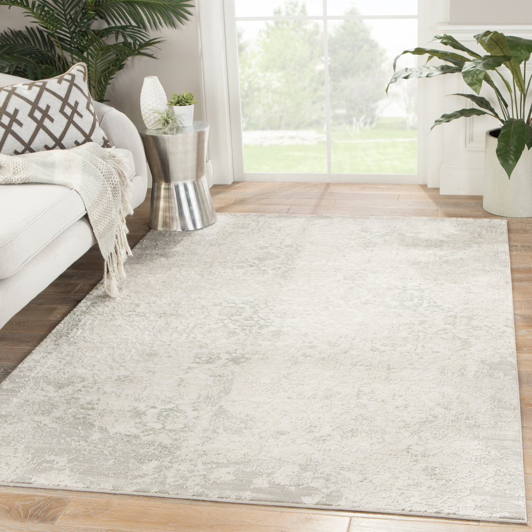 Jaipur Living Siena Damask Ivory/ Gray Area Rug (11'10"X14')