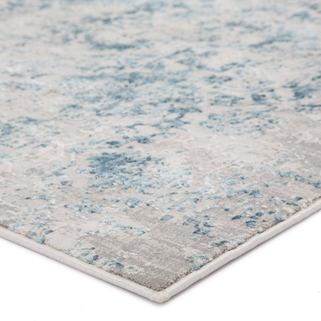 Jaipur Living Siena Damask Blue/ Ivory Area Rug (5'3"X7'6")