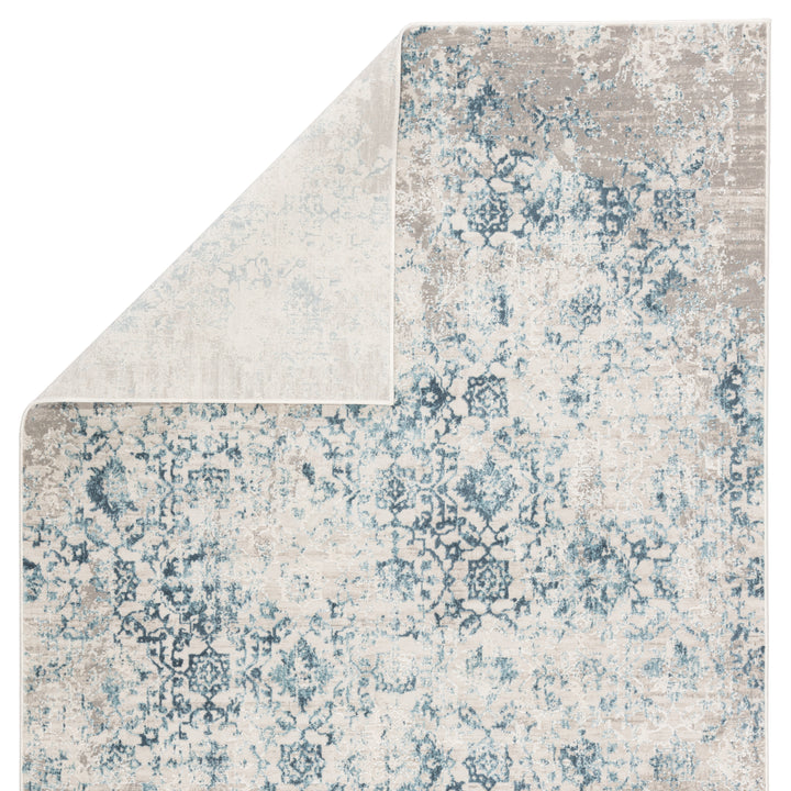 Jaipur Living Siena Damask Blue/ Ivory Area Rug (8'X10')