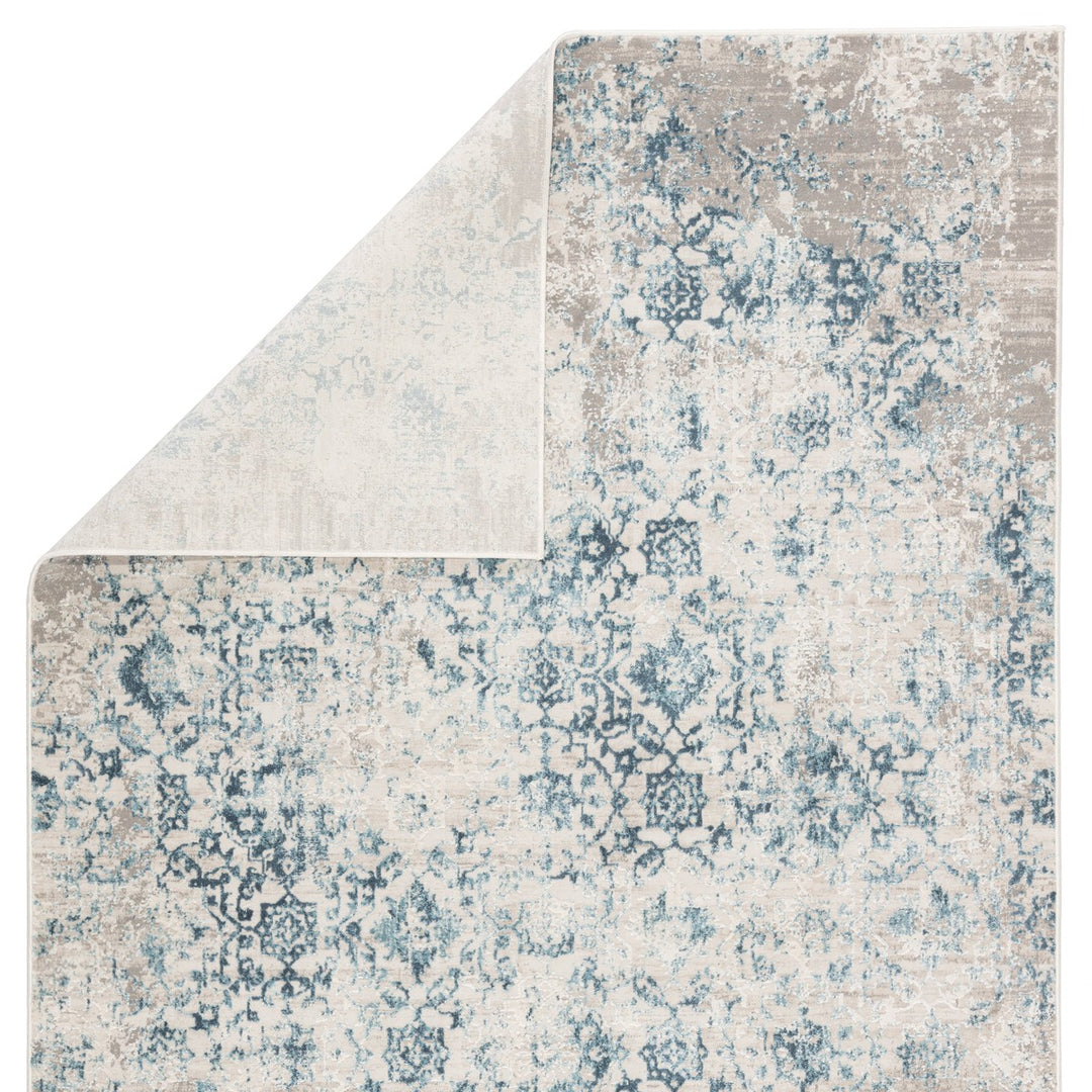 Jaipur Living Siena Damask Blue/ Ivory Area Rug (10'2"X14')