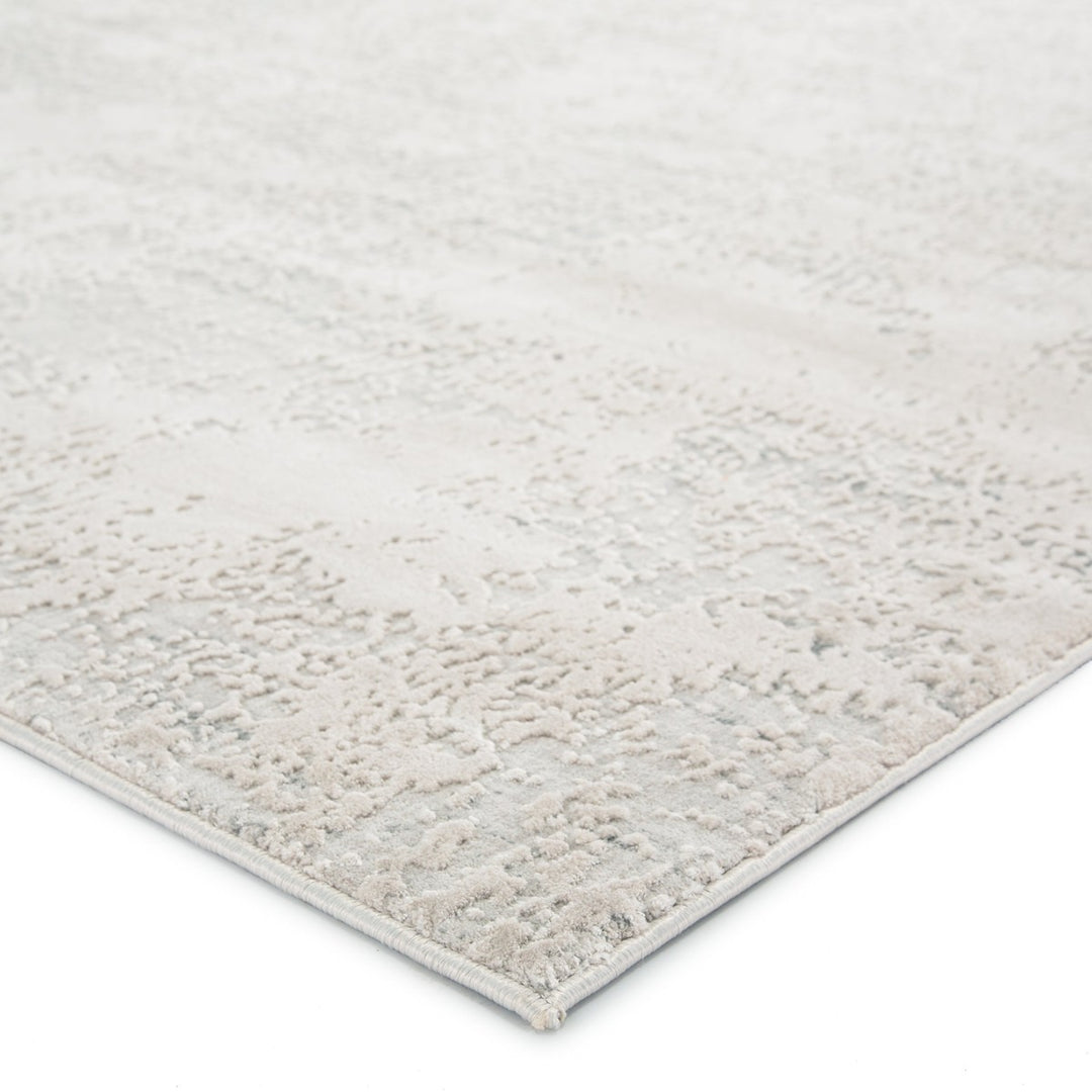 Jaipur Living Orianna Abstract Ivory/ Silver Area Rug (3'11"X5'11")