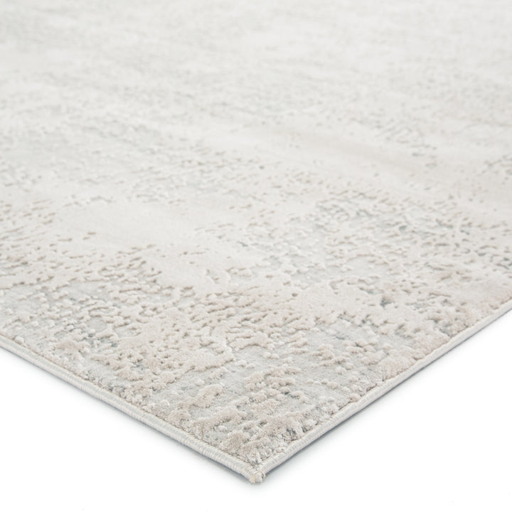 Jaipur Living Orianna Abstract Ivory/ Silver Area Rug (6'7"X9'6")