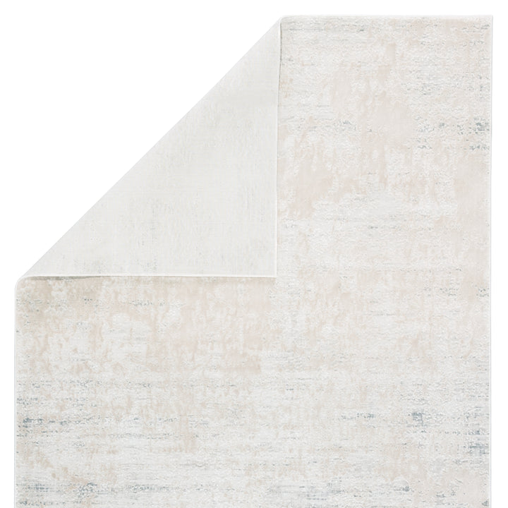 Jaipur Living Orianna Abstract Ivory/ Silver Area Rug (6'7"X9'6")