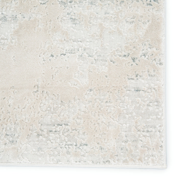 Jaipur Living Orianna Abstract Ivory/ Silver Area Rug (6'7"X9'6")