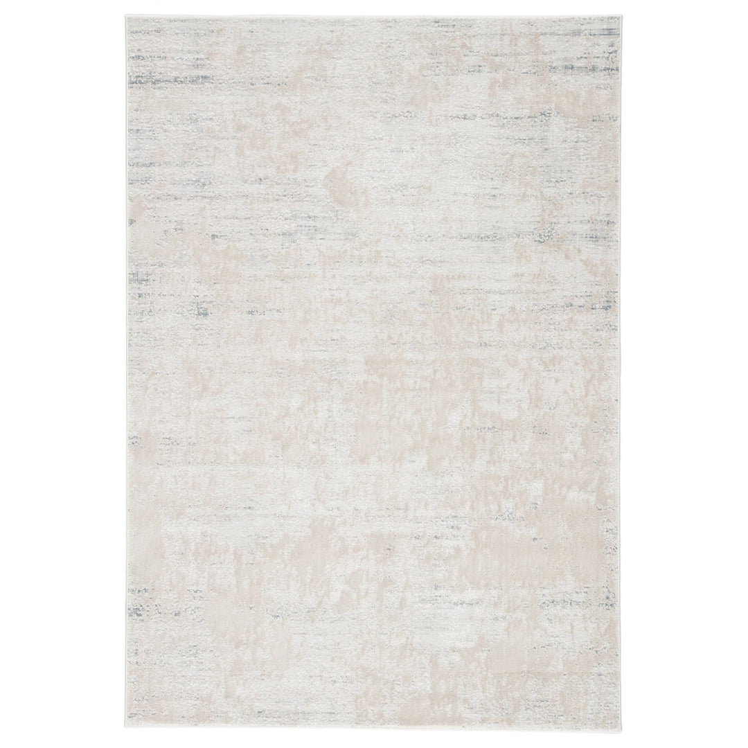 Jaipur Living Orianna Abstract Ivory/ Silver Area Rug (6'7"X9'6")