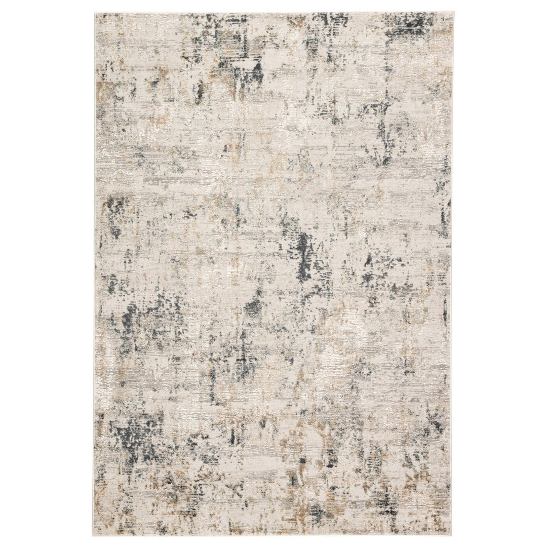 Jaipur Living Cassia Abstract Gray/ Gold Area Rug (9'2"X11'9")