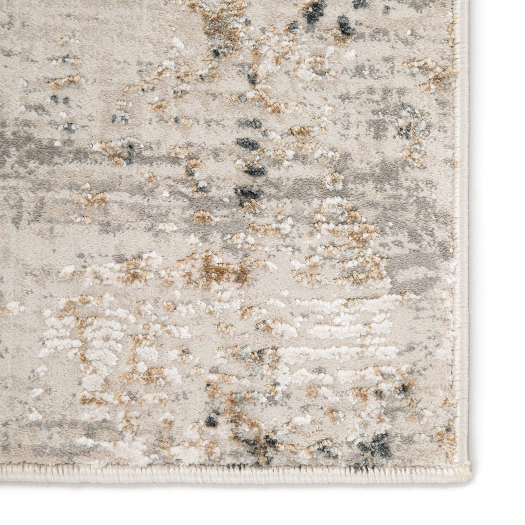 Jaipur Living Cassia Abstract Gray/ Gold Area Rug (3'11"X5'11")