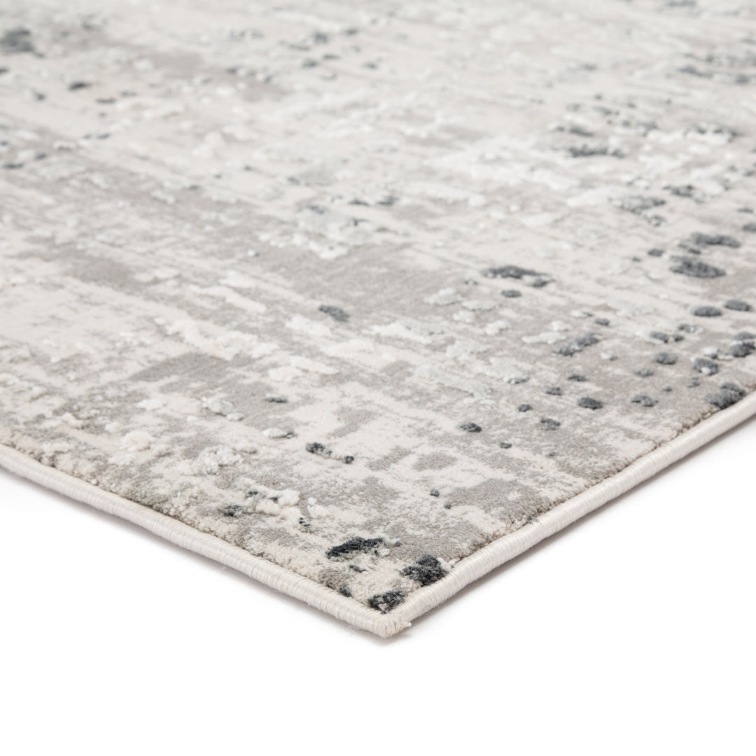 Jaipur Living Cian Abstract Gray/ Ivory Area Rug (11'10"X14')