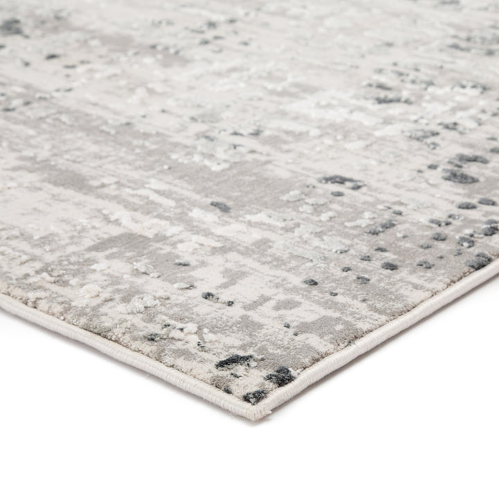 Jaipur Living Cian Abstract Gray/ Ivory Area Rug (11'10"X14')