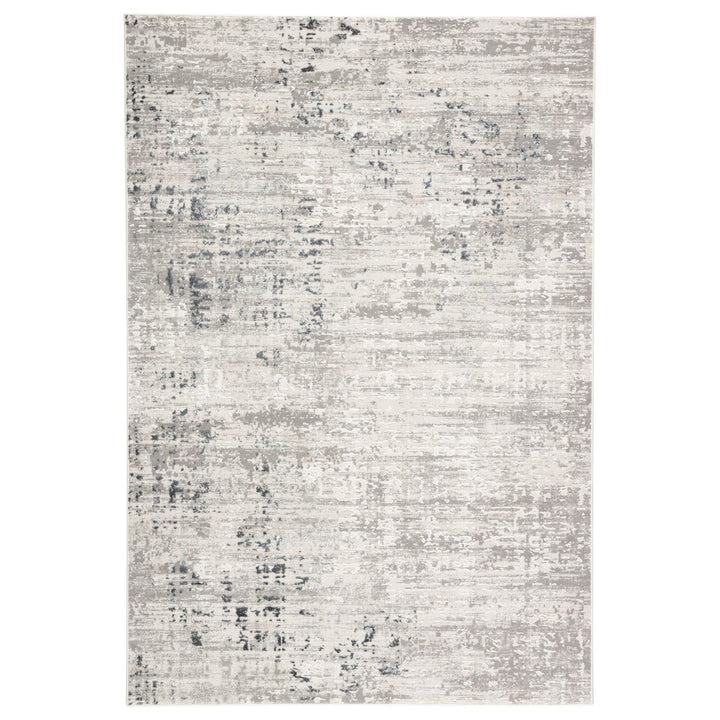 Jaipur Living Cian Abstract Gray/ Ivory Round Area Rug (5'11" RND)