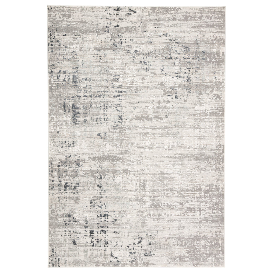 Jaipur Living Cian Abstract Gray/ Ivory Area Rug (11'10"X14')