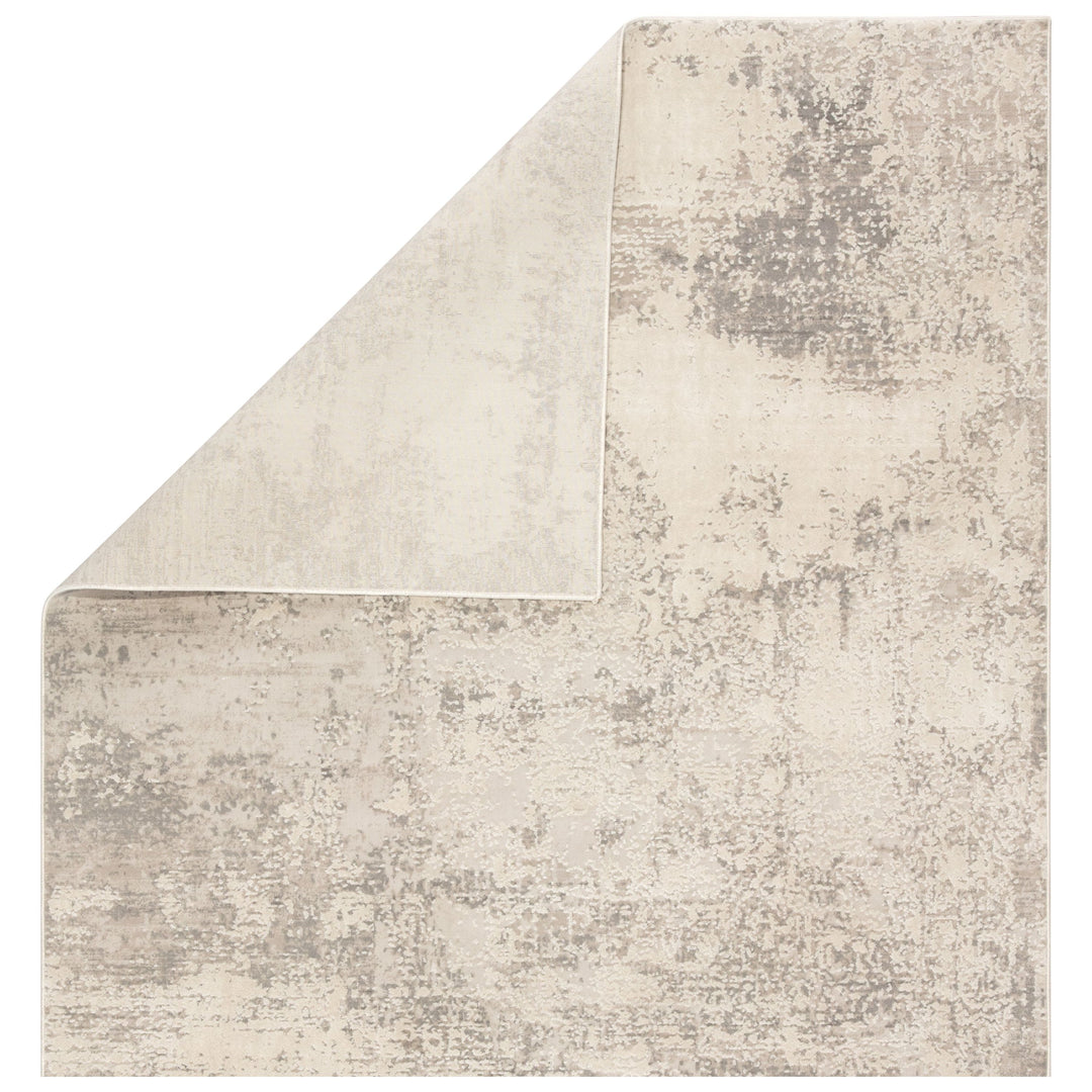 Jaipur Living Brixt Abstract Gray/ Ivory Area Rug (11'10"X14')