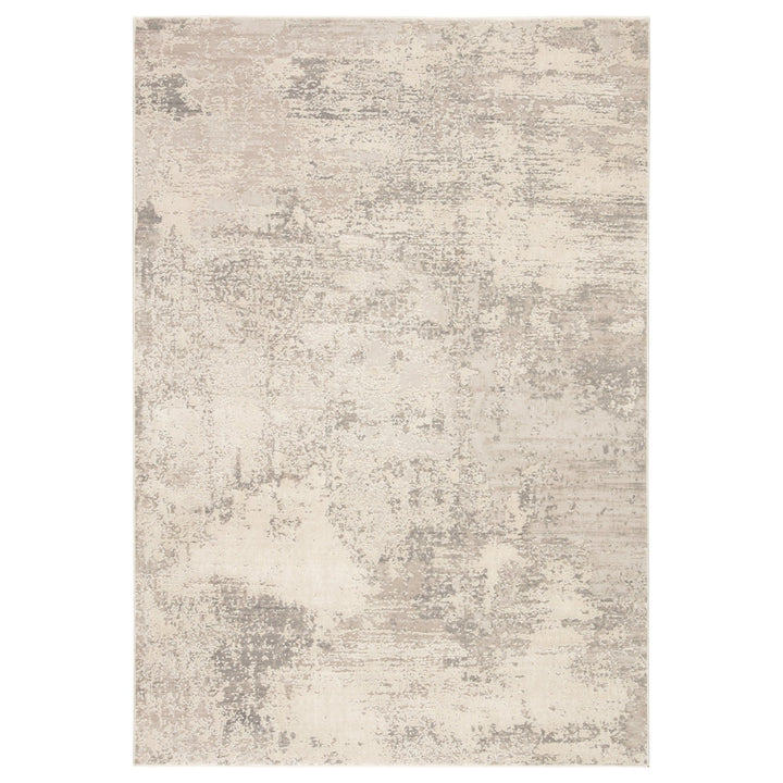 Jaipur Living Brixt Abstract Gray/ Ivory Area Rug (5'3"X7'6")