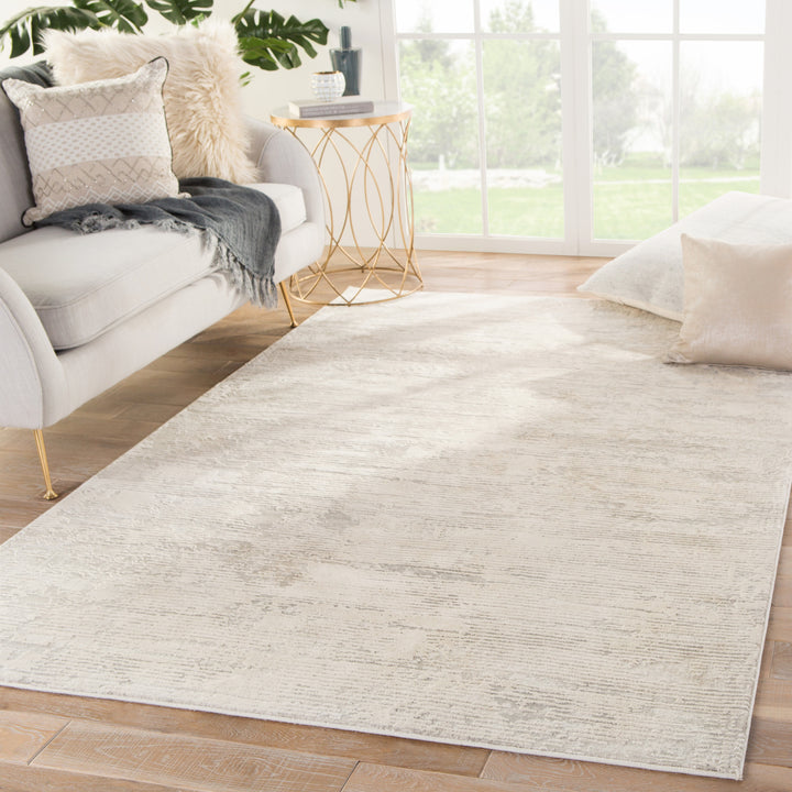 Jaipur Living Paxton Abstract Gray/ Ivory Area Rug (11'10"X14')