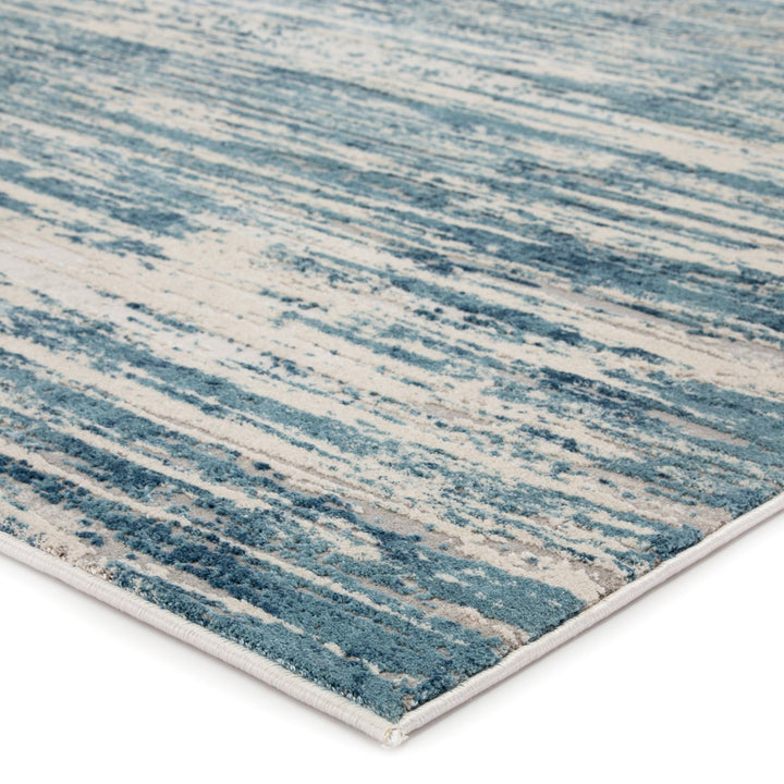 Jaipur Living Heaston Abstract Blue/ Ivory Area Rug (9'2"X11'9")