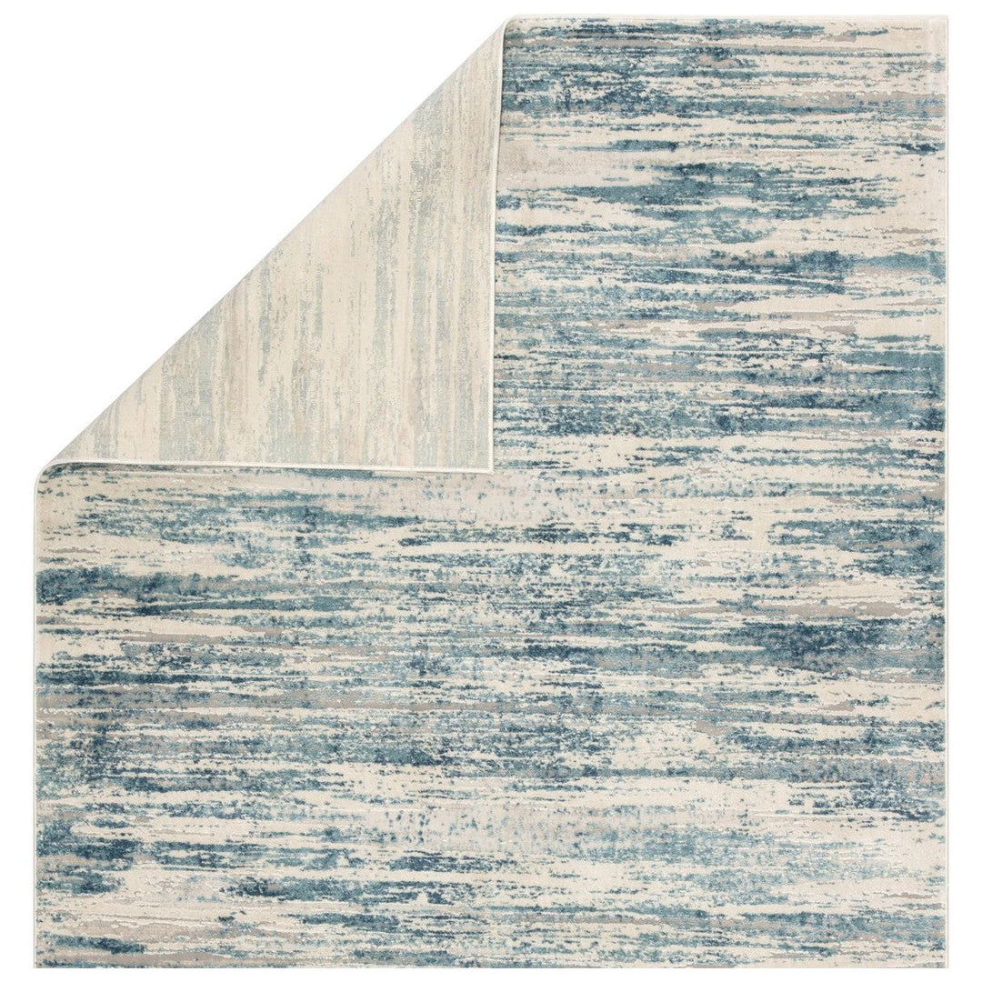 Jaipur Living Heaston Abstract Blue/ Ivory Area Rug (9'2"X11'9")