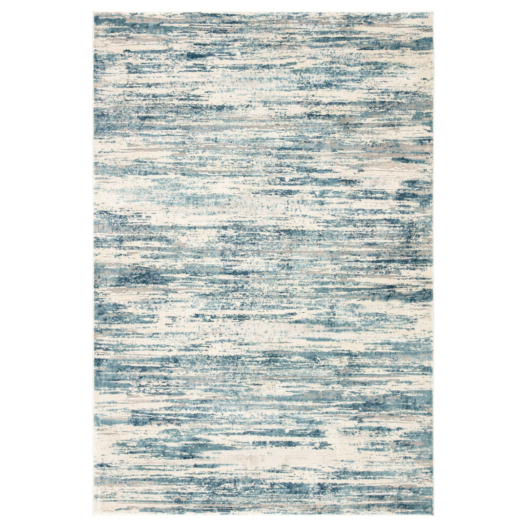 Jaipur Living Heaston Abstract Blue/ Ivory Area Rug (8'X10')