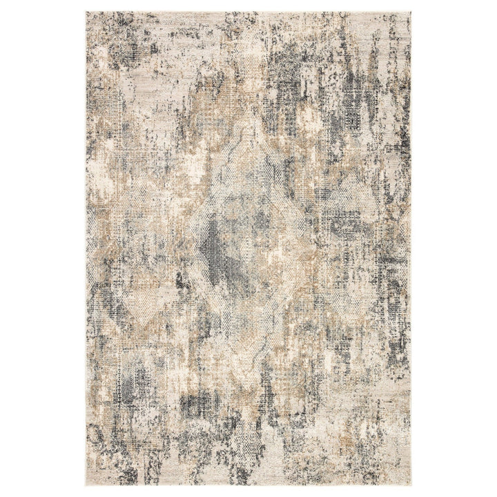 Jaipur Living Ramsey Medallion Gray/ Gold Area Rug (3'11"X5'11")