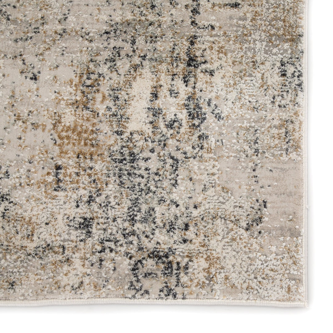 Jaipur Living Ramsey Medallion Gray/ Gold Area Rug (3'11"X5'11")