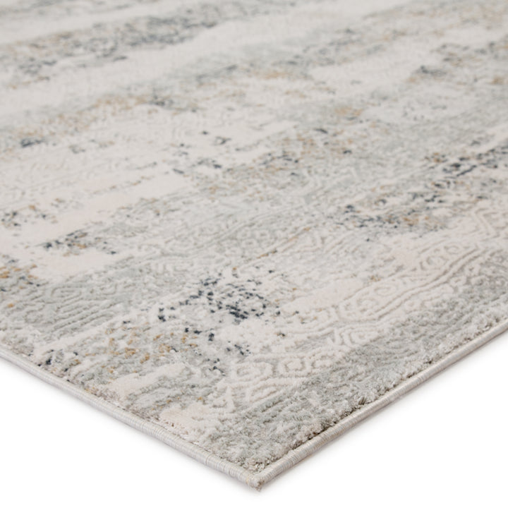 Jaipur Living Jaspal Tribal Gray/ White Area Rug (6'7"X9'6")