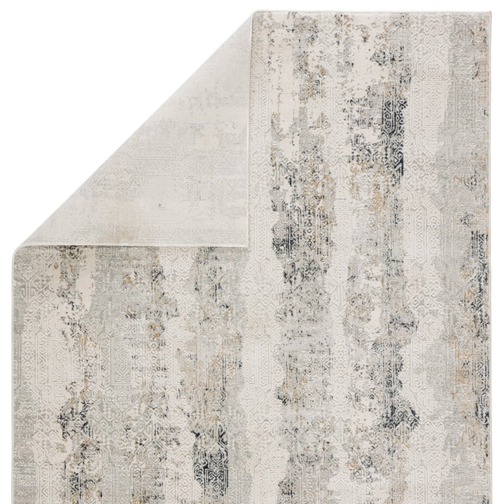 Jaipur Living Jaspal Tribal Gray/ White Area Rug (5'3"X7'6")