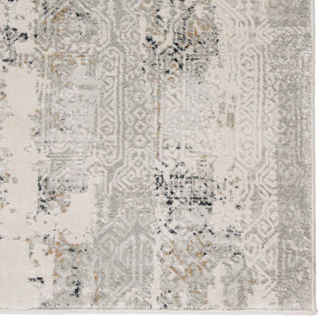 Jaipur Living Jaspal Tribal Gray/ White Area Rug (3'11"X5'11")