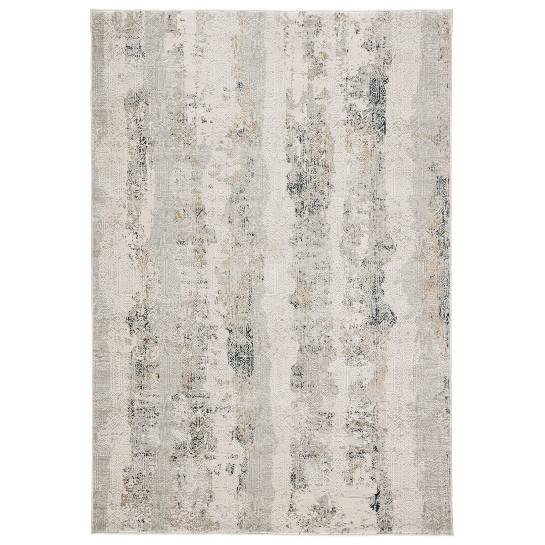 Jaipur Living Jaspal Tribal Gray/ White Area Rug (9'2"X11'9")